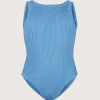 Kids Hunza G Baby 2-6 Yrs-Baby Classic Swim - Blue