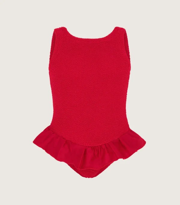 Kids Hunza G Baby 2-6 Yrs-Baby Denise Swim - Red