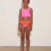 Kids Hunza G Baby 2-6 Yrs-Baby Duo Olive Bikini -
