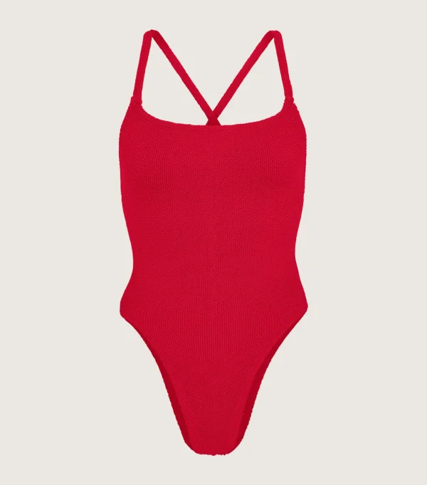 Hunza G Scoop Neck-Bette Swim -
