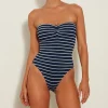 Hunza G Strapless-Brooke Swim -