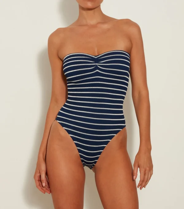 Hunza G Strapless-Brooke Swim -