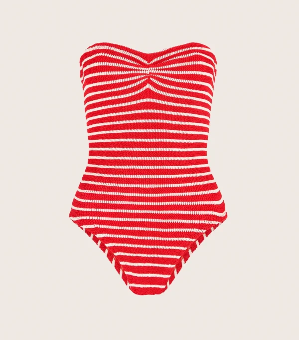 Hunza G Strapless-Brooke Swim -