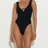 Hunza G V Neck-Celine Swim -