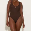 Hunza G V Neck-Celine Swim -