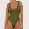 Hunza G V Neck-Celine Swim -