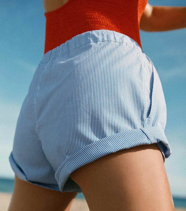 Hunza G Shorts And Skirts-Cotton Shorts -