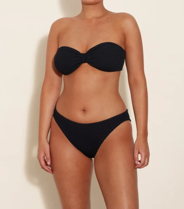 Hunza G Bikini Sets | Bandeau-Coverage Jean Bikini -