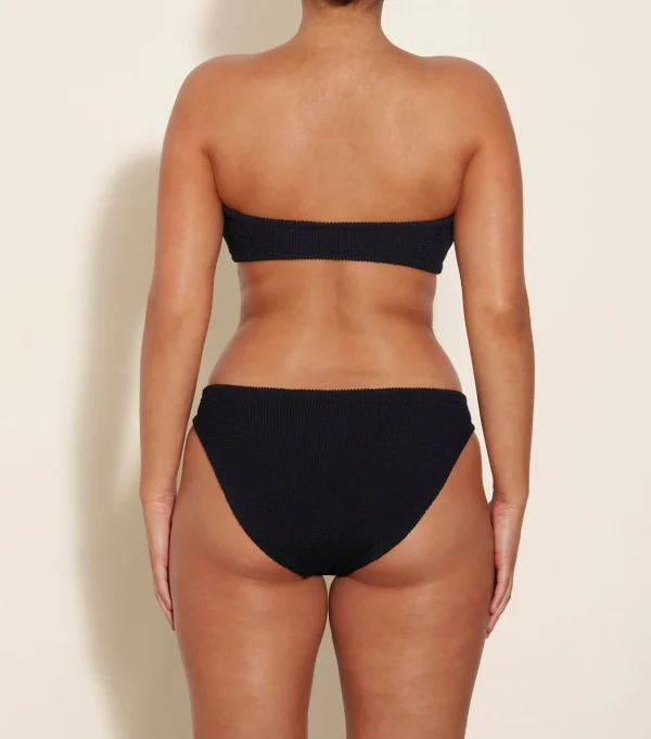 Hunza G Bikini Sets | Bandeau-Coverage Jean Bikini -