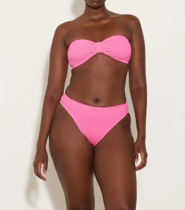 Hunza G Bikini Sets | Bandeau-Coverage Jean Bikini -