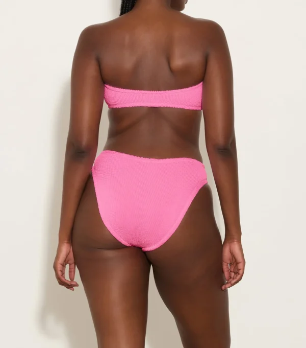 Hunza G Bikini Sets | Bandeau-Coverage Jean Bikini -