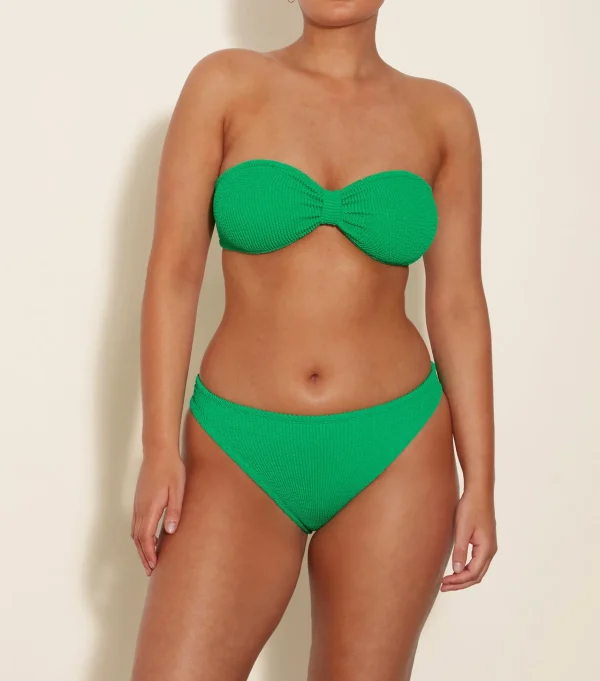 Hunza G Bikini Sets | Bandeau-Coverage Jean Bikini -