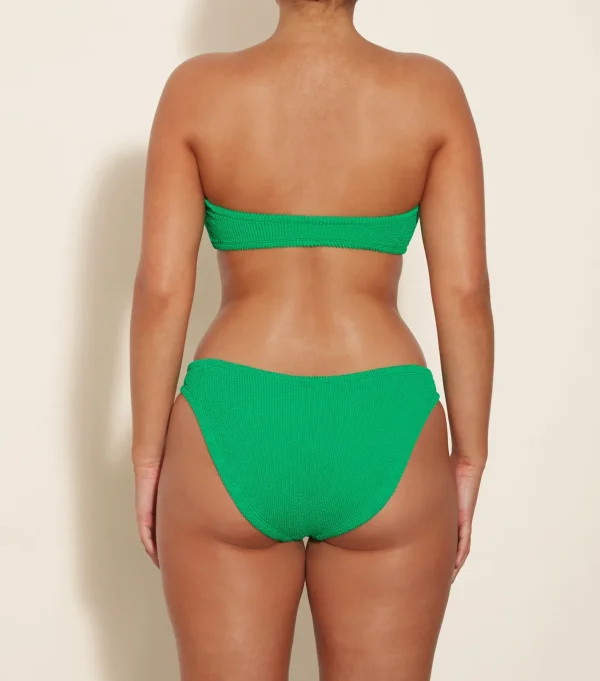 Hunza G Bikini Sets | Bandeau-Coverage Jean Bikini -