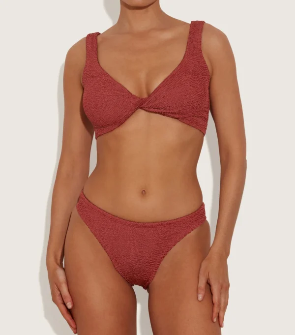 Hunza G Bikini Sets | Bralette-Coverage Juno Bikini -