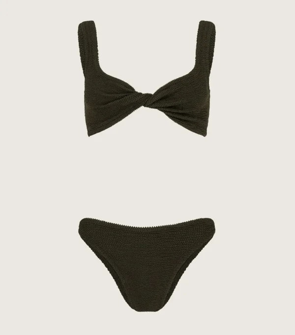 Hunza G Bikini Sets | Bralette-Coverage Juno Bikini -