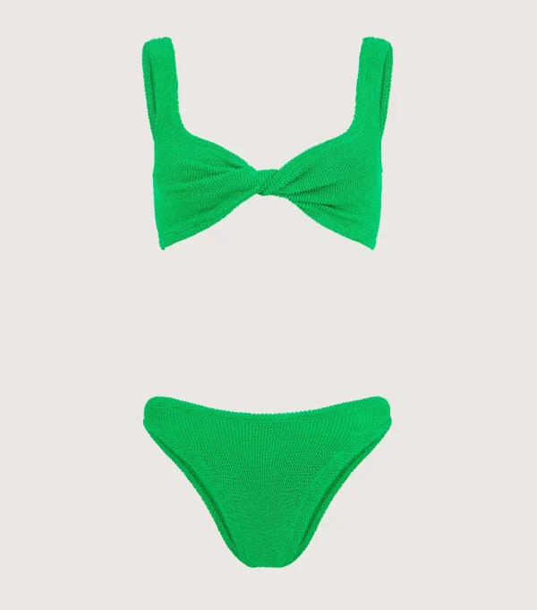 Hunza G Bikini Sets | Bralette-Coverage Juno Bikini -