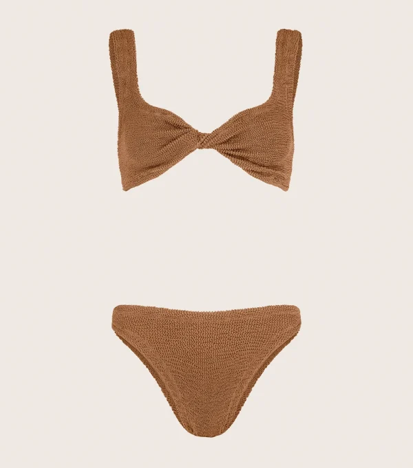 Hunza G Bikini Sets | Bralette-Coverage Juno Bikini -