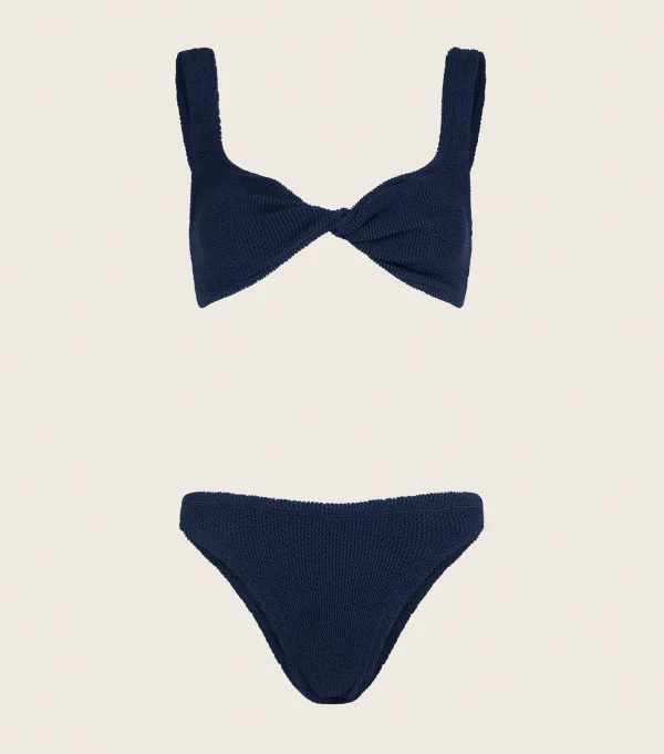 Hunza G Bikini Sets | Bralette-Coverage Juno Bikini -