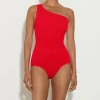 Hunza G One Shoulder-Coverage Nancy Swim -