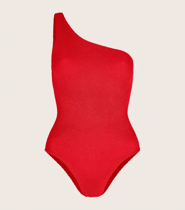 Hunza G One Shoulder-Coverage Nancy Swim -