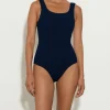 Hunza G Square Neck-Coverage Square Neck Swim -