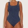 Hunza G Square Neck-Coverage Square Neck Swim -