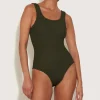 Hunza G Square Neck-Coverage Square Neck Swim -