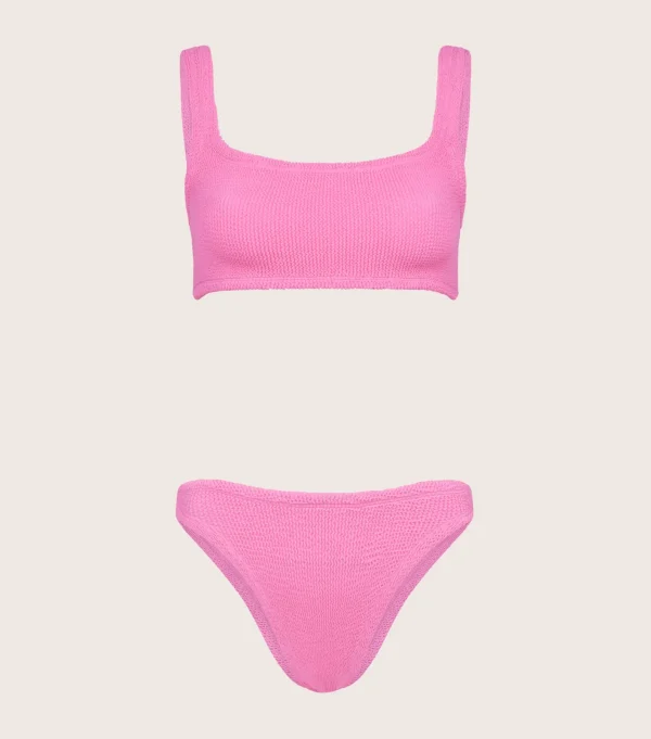 Hunza G Bikini Sets | Bralette-Coverage Xandra Bikini -