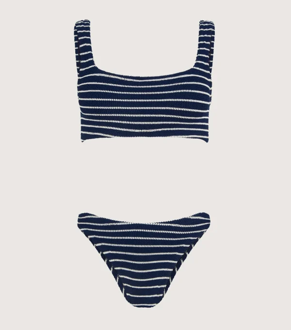 Hunza G Bikini Sets | Bralette-Coverage Xandra Bikini -