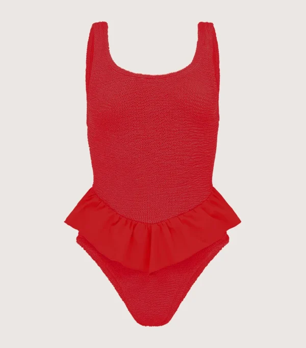 Hunza G Scoop Neck-Denise Swim -