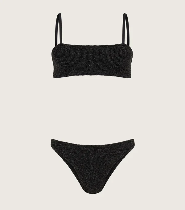 Hunza G Bikini Sets | Bralette-Gigi Lurex Bikini -