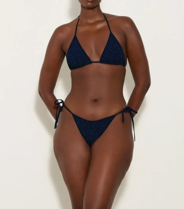 Hunza G Triangle | Bikini Sets-Gina Lurex Bikini -