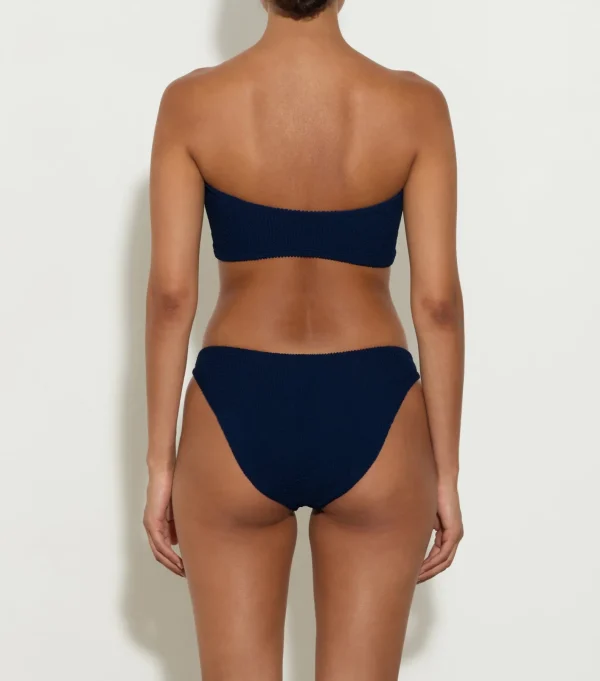 Hunza G Bikini Sets-Gloria Bikini With Tonal Hoops -