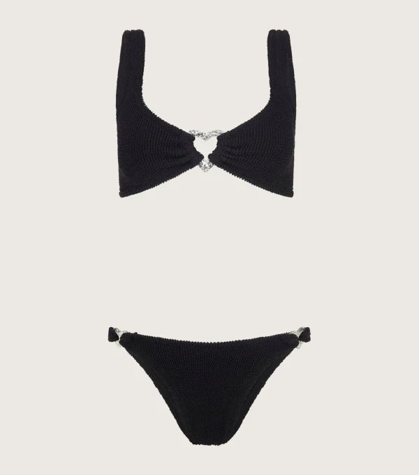 Hunza G Bikini Sets | Bralette-Heather Bikini -