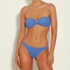 Hunza G Bikini Sets | Bandeau-Jean Bikini - Blue