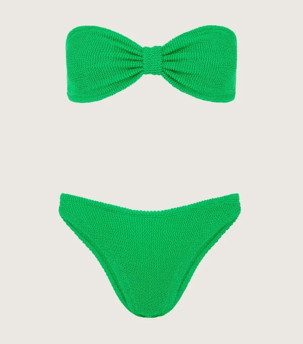 Hunza G Bikini Sets | Bandeau-Jean Bikini -