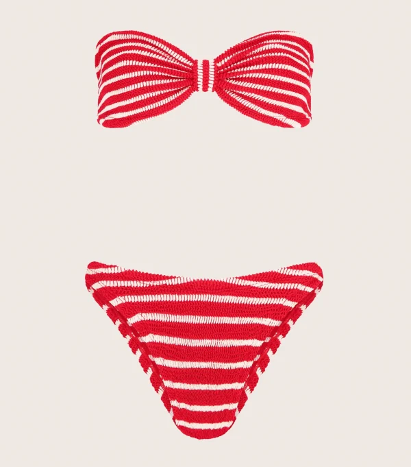Hunza G Bikini Sets | Bandeau-Jean Bikini -