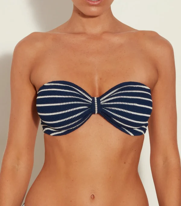 Hunza G Bikini Sets | Separates-Jean Bikini Top -