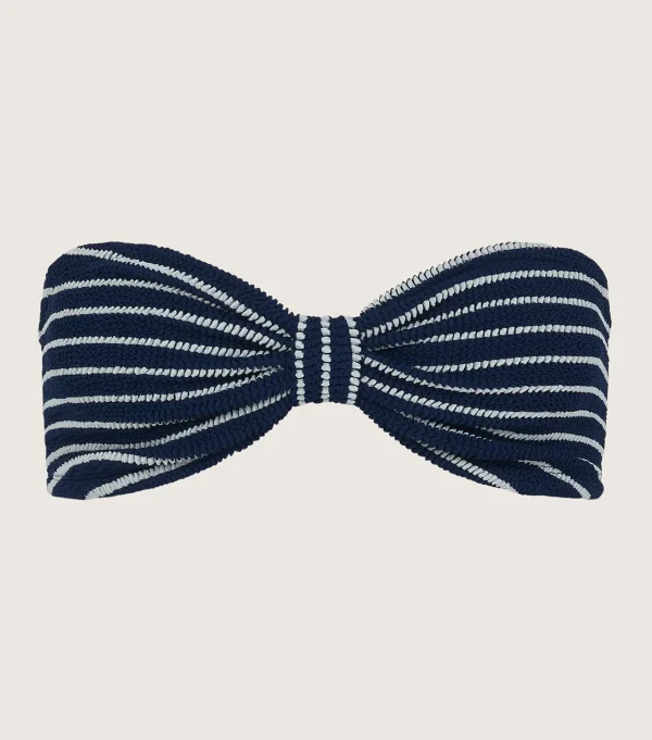 Hunza G Bikini Sets | Separates-Jean Bikini Top -