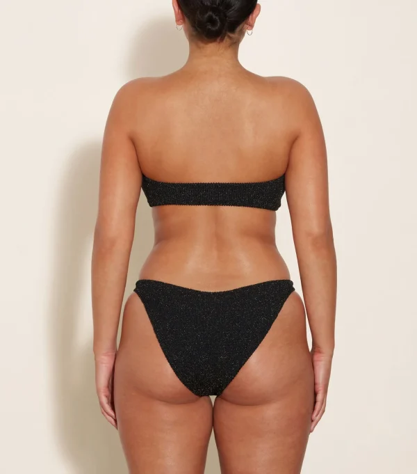 Hunza G Bikini Sets | Bandeau-Jean Lurex Bikini -