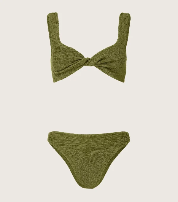 Hunza G Bikini Sets | Bralette-Juno Bikini -