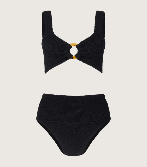 Hunza G Bralette | High-Waisted-Nadine Bikini -