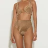 Hunza G Bikini Sets | Bralette-Nadine Bikini With Tonal Hoops -