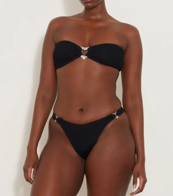 Hunza G Bikini Sets | Bandeau-Nicole Bikini -