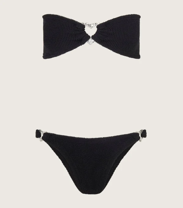 Hunza G Bikini Sets | Bandeau-Nicole Bikini -