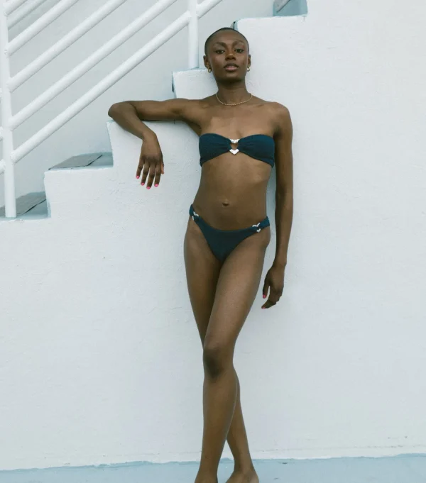Hunza G Bikini Sets | Bandeau-Nicole Bikini -