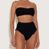 Hunza G Bikini Sets | Bandeau-Osiris Frill Bikini -