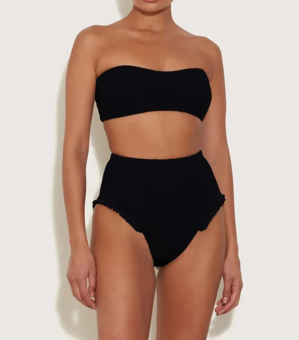 Hunza G Bikini Sets | Bandeau-Osiris Frill Bikini -