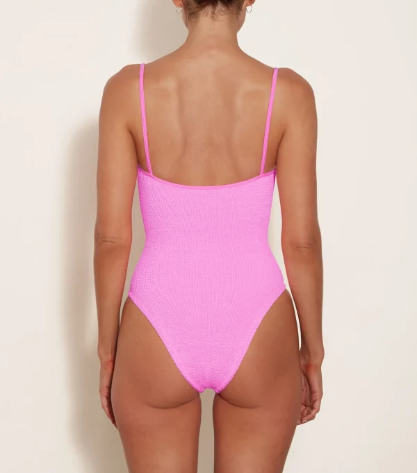 Hunza G Scoop Neck-Pamela Swim -