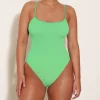 Hunza G Scoop Neck-Pamela Swim -